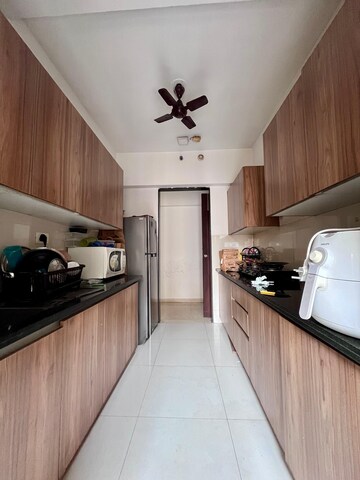 Kitchen in 2.5 BHK Apartment at Lodha Splendora, Ghodbunder Road – for Rent