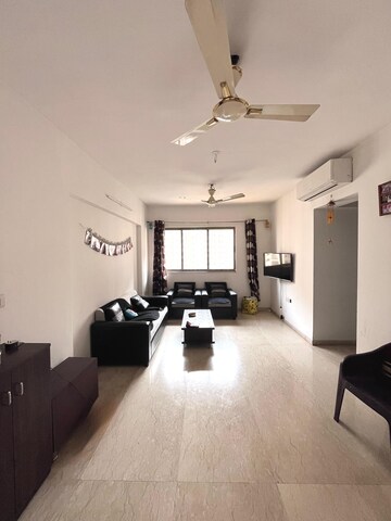 Living Room in 2.5 BHK Apartment at Lodha Splendora, Ghodbunder Road – for Rent