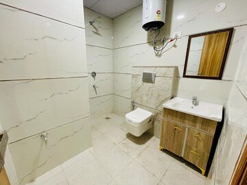 Attached Bathroom in 3 BHK Builder Floor at Chattarpur – for Sale