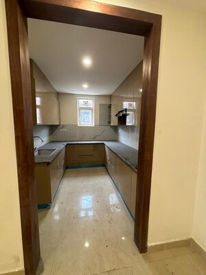 Kitchen in 3 BHK Builder Floor at Chattarpur – for Sale