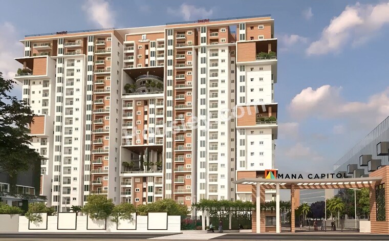 Exterior View, mana-capitol 2 Bedroom 1085 Sq.Ft. Apartment In Sarjapur Road Bangalore 8634811