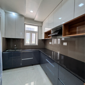 Kitchen in 3.5 BHK Apartment at KST Whispering Heights, Sector 88 – for Sale