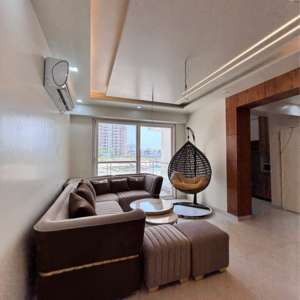 Living Room in 3.5 BHK Apartment at KST Whispering Heights, Sector 88 – for Sale