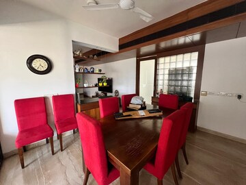 Living Room in 4 BHK Apartment at Prahlad Nagar – for Sale