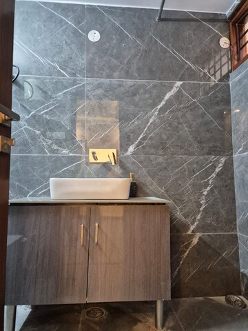 Bathroom in 3 BHK Apartment at Vasant Kunj – for Rent