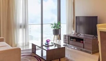 Living Room in 4 BHK Apartment at Rustomjee Crown, Prabhadevi – for Rent