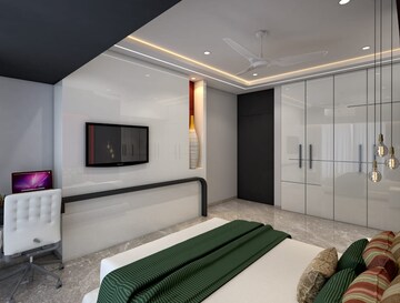 Bedroom in 2 BHK Apartment at SB Trevadia Vuepoint, Prabhadevi – for Sale