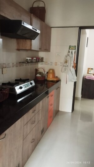 Kitchen in 2 BHK Apartment at Ashish Garden Estate, Goregaon West – for Sale