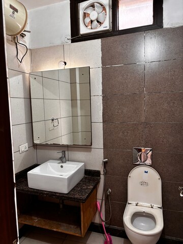 Bathroom in 3 BHK Builder Floor at Sector 45 – for Rent