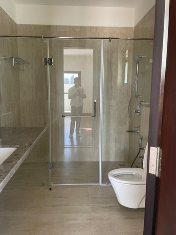 Bathroom in 4 BHK Villa at Adarsh Palm Acres, Huttanahalli – for Sale