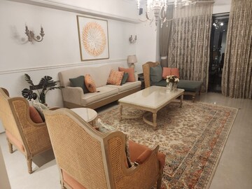 Living Room in 3 BHK Apartment at Rustomjee Paramount, Khar West – for Sale