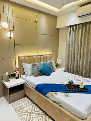 Master Bedroom in 1 BHK Builder Floor at Vikas Ritz, Khadakpada – for Sale