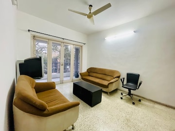 Living Room in 1 BHK Apartment at Clover Dale, Koregaon Park – for Rent