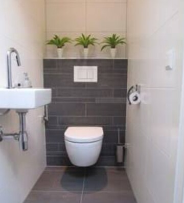 Bathroom in 2 BHK Builder Floor at Saket – for Rent