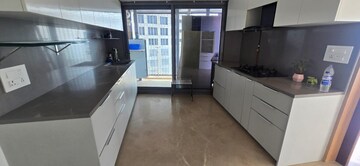 Kitchen in 3 BHK Apartment at Lodha World View, Worli – for Rent