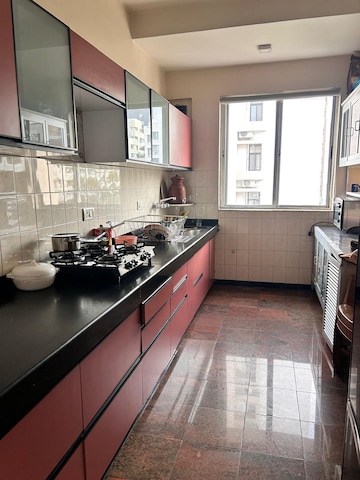 Kitchen in 3 BHK Apartment at Kalpataru Regency I II, Kalyani Nagar – for Rent
