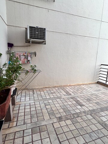 Balcony in 3 BHK Apartment at Kalpataru Regency I II, Kalyani Nagar – for Rent