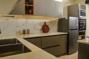 Kitchen in 2 BHK Apartment at Ambala Highway – for Sale