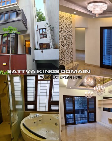 Living Room in 5 BHK Villa at Salarpuria Sattva Kings Domain, Cv Raman Nagar – for Sale