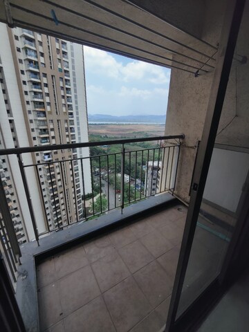 Balcony in 2 BHK Apartment at Lodha Splendora, Ghodbunder Road – for Rent