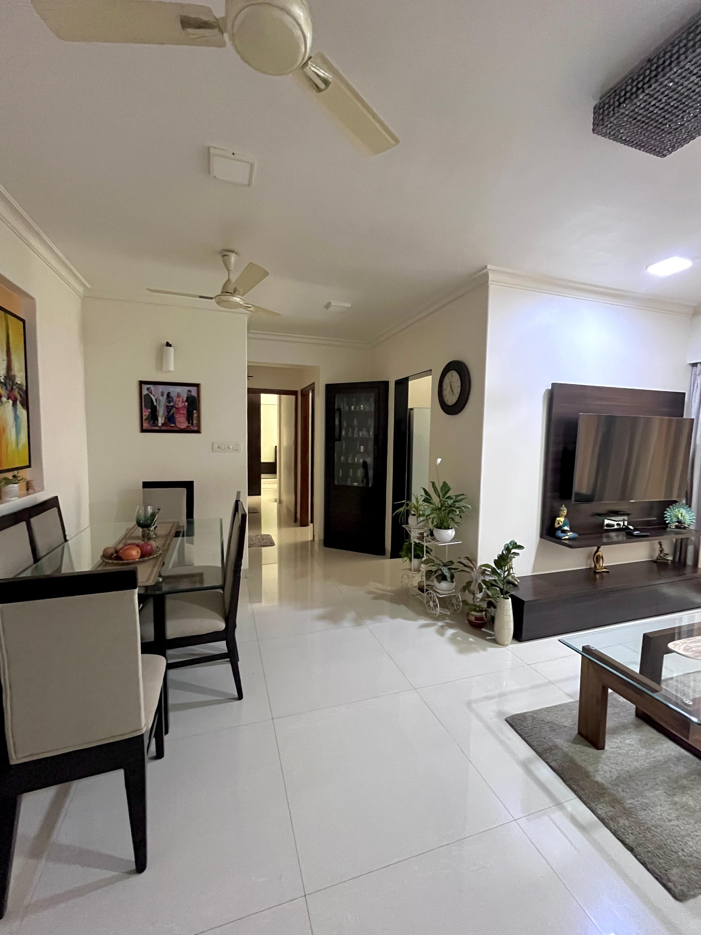 2 BHK + Pooja Room Apartment For Rent in Sheth Auris Serenity Tower 1