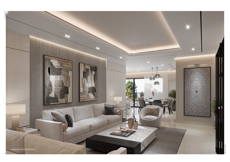 Living Room, sobha-altus 3 Bedroom 3045 Sq.Ft. Apartment In Sector 106 Gurgaon 8635771