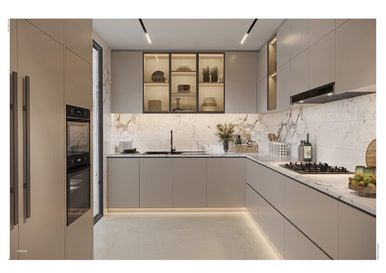 Kitchen, sobha-altus 3 Bedroom 3045 Sq.Ft. Apartment In Sector 106 Gurgaon 8635771