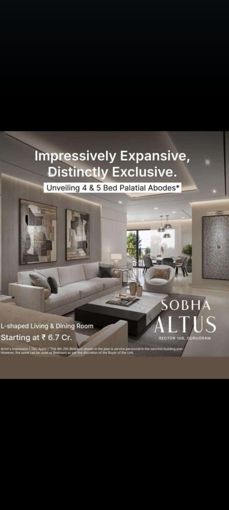 Gym, sobha-altus 3 Bedroom 3045 Sq.Ft. Apartment In Sector 106 Gurgaon 8635771
