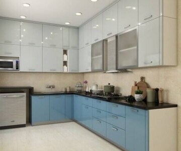 Kitchen in 3 BHK Builder Floor at Khanpur – for Sale