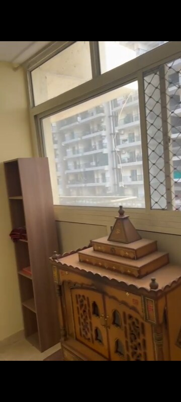 Staircase in 3 BHK Apartment at Uninav Heights Phase I, Raj Nagar Extension – for Rent