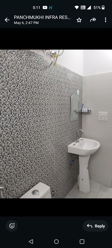 Bathroom in 2 BHK Builder Floor at Sahastradhara Road – for Sale