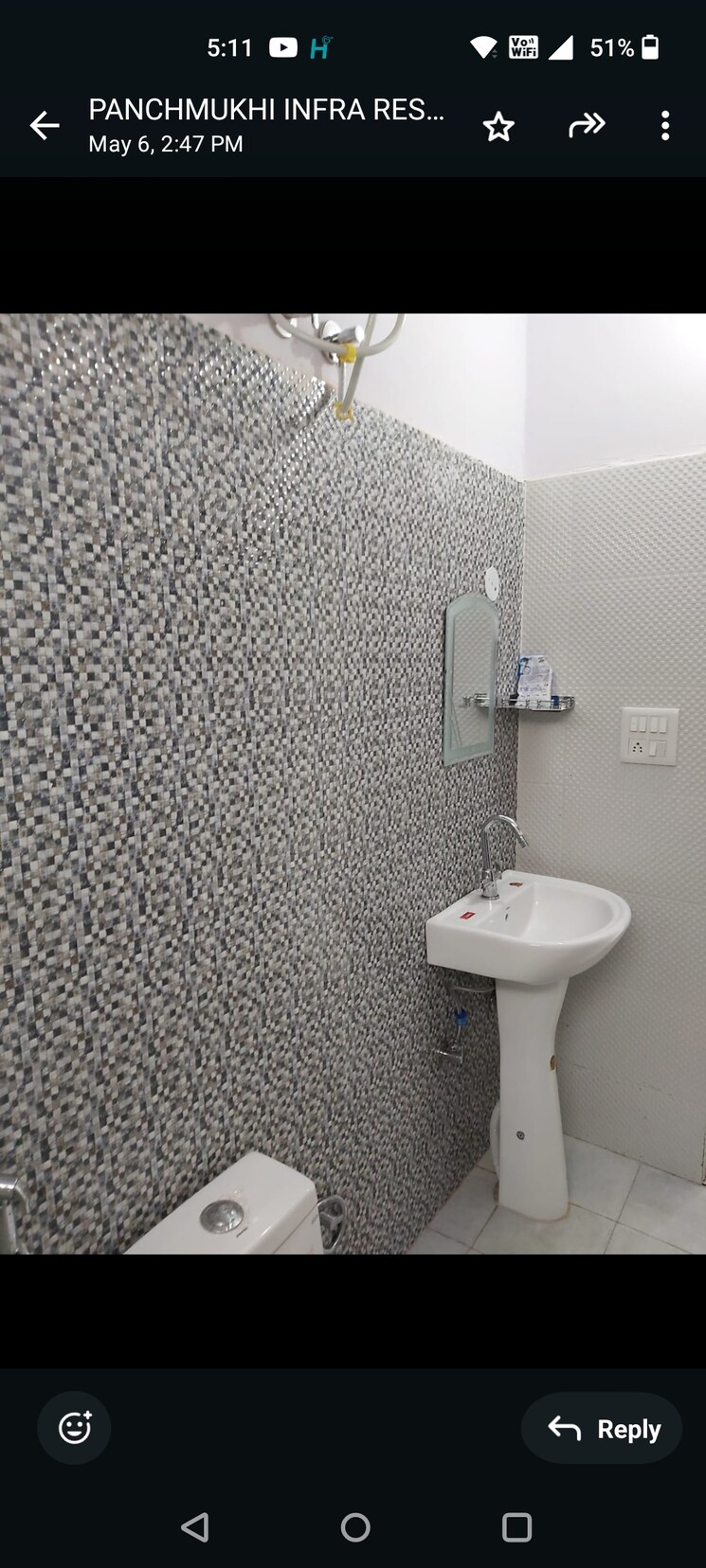 Bathroom, sahastradhara road 2 Bedroom 1300 Sq.Ft. Builder Floor In Sahastradhara Road Dehradun 8635892