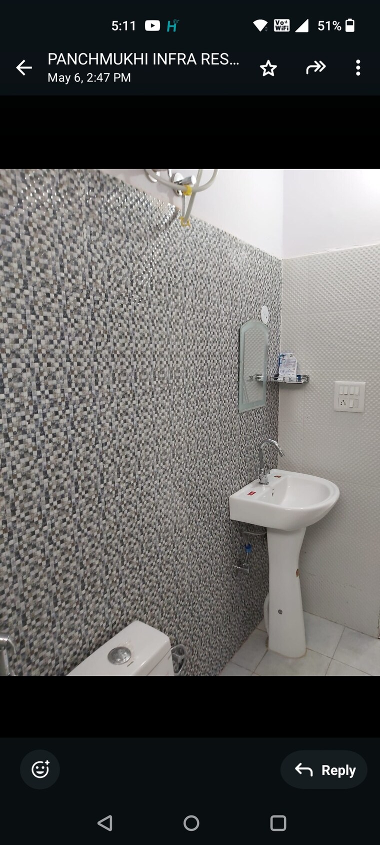 Bathroom, sahastradhara road 2 Bedroom 1300 Sq.Ft. Builder Floor In Sahastradhara Road Dehradun 8635892