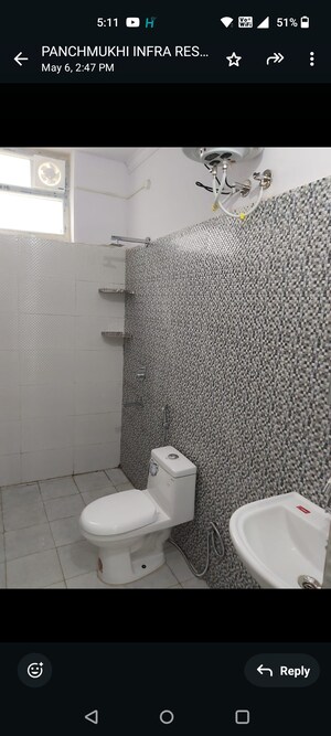 Bathroom in 2 BHK Builder Floor at Sahastradhara Road – for Sale