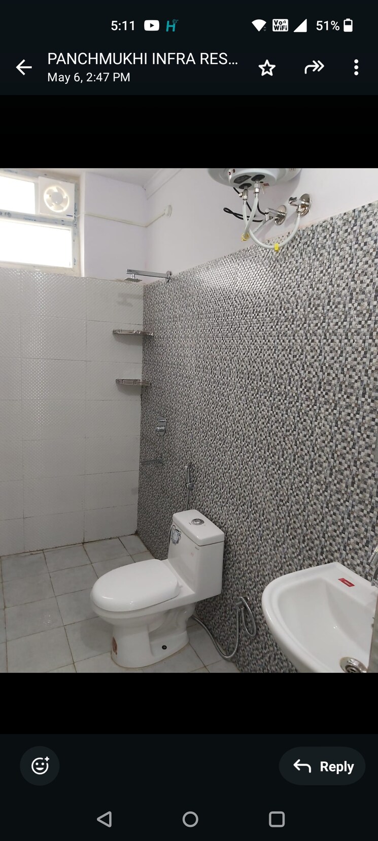 Bathroom, sahastradhara road 2 Bedroom 1300 Sq.Ft. Builder Floor In Sahastradhara Road Dehradun 8635892