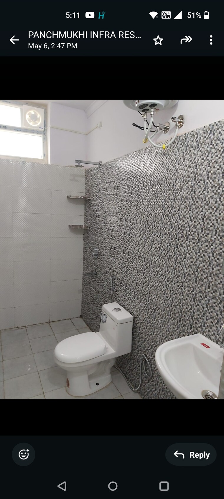 Bathroom, sahastradhara road 2 Bedroom 1300 Sq.Ft. Builder Floor In Sahastradhara Road Dehradun 8635892