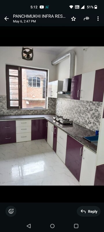 Kitchen in 2 BHK Builder Floor at East Canal Road – for Sale
