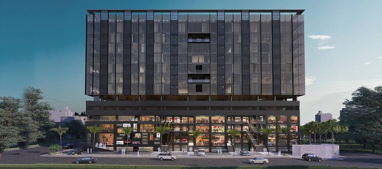 Exterior View, the-platinum-towers Commercial Office Space 2850 Sq.Ft. In Kharadi Pune 8635958