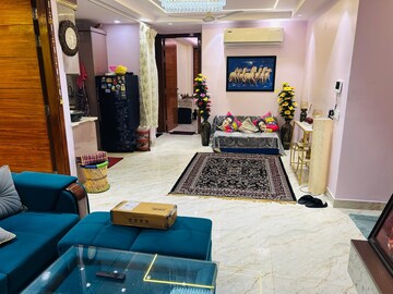 Living Room in 3 BHK Apartment at Shyam Vihar – for Sale