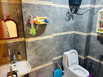 Bathroom in 3 BHK Apartment at Shyam Vihar – for Sale