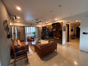 Living Room in 4 BHK Apartment at Park Grandeur, Baner – for Sale
