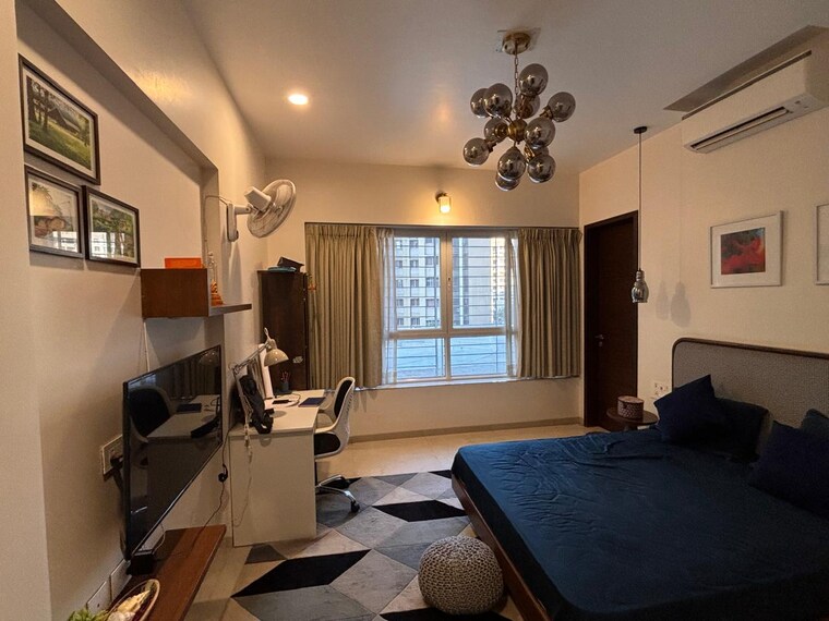 Living Room, park-grandeur 4 Bedroom 3400 Sq.Ft. Apartment In Baner Pune 8635994