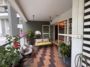 Balcony in 4 BHK Apartment at Park Grandeur, Baner – for Sale