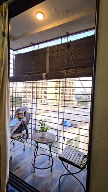 Balcony in 2 BHK Apartment at Om Shreeji Heights, Mira Road – for Sale