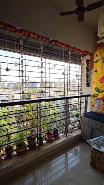 Balcony in 2 BHK Apartment at Om Shreeji Heights, Mira Road – for Sale