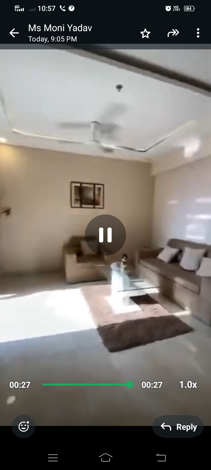 2 BHK + Pooja Room Apartment For Rent in JP Decks