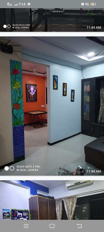 Bedroom in 2 BHK Apartment at Chitravani Chs, Malad East – for Rent