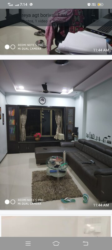 Bedroom in 2 BHK Apartment at Chitravani Chs, Malad East – for Rent