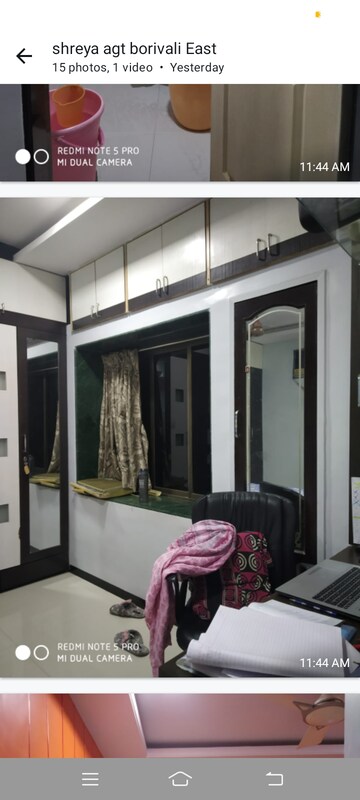 Bedroom in 2 BHK Apartment at Chitravani Chs, Malad East – for Rent
