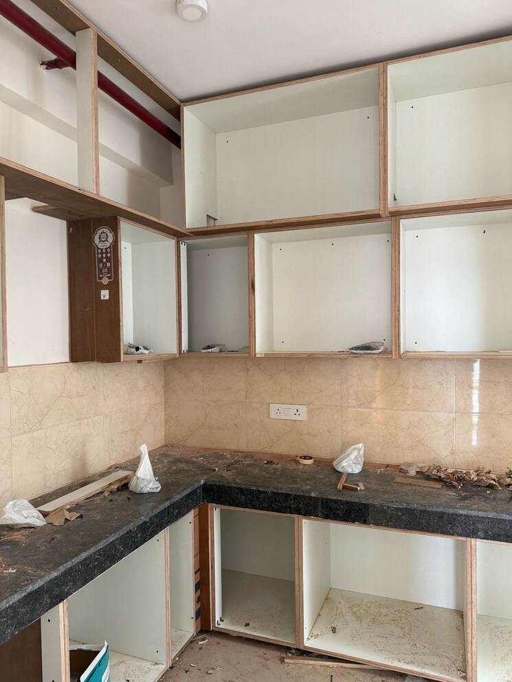 Kitchen, omaxe-waterscapes 3 Bedroom 1775 Sq.Ft. Apartment In Gomti Nagar Lucknow 8636073